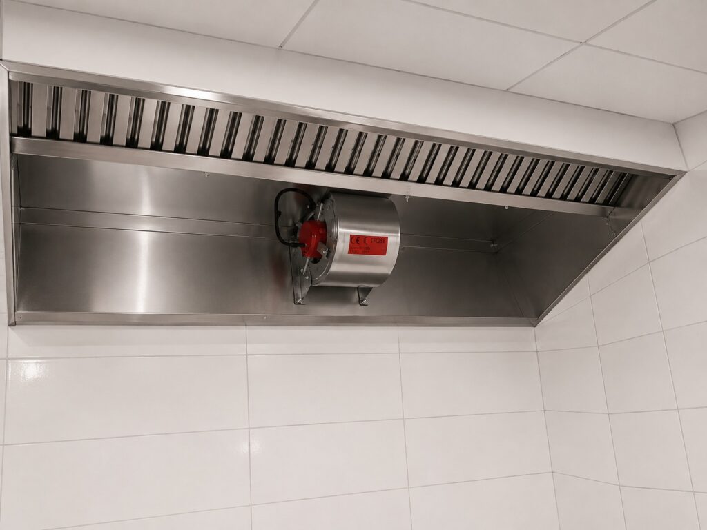 Proyecto de hostelería de Grautec en Cieza (Murcia): Campanas de extracción motorizadas