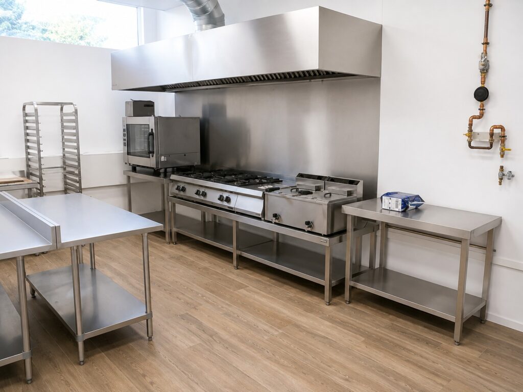 Proyecto de hostelería de Grautec en Sevilla: Cocina completa para nueva apertura