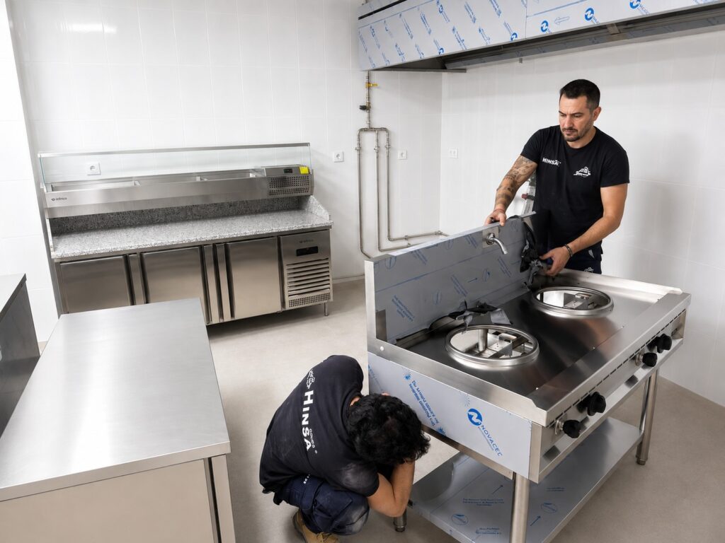 Proyecto de hostelería de Grautec en Xàtiva: Equipamiento integral de cocina